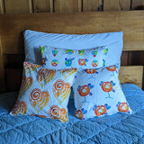 12" x 12" Square Taino Symbol Pillows