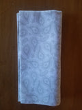 Puerto Rican Paisley Napkins (Sold Individually, 5 colors)