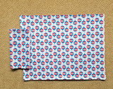 Blue Christmas Ornament Place Mat (Sold Individually)