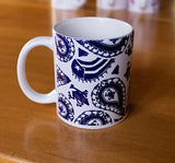 Puerto Rican Paisley Coffee Cup