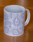 Puerto Rican Paisley Coffee Cup