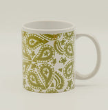 Puerto Rican Paisley Coffee Cup