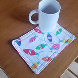 Seasonal Mug Mats- Puerto Rican Christmas