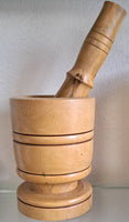 Handmade Mortar and Pestle for makes cooking