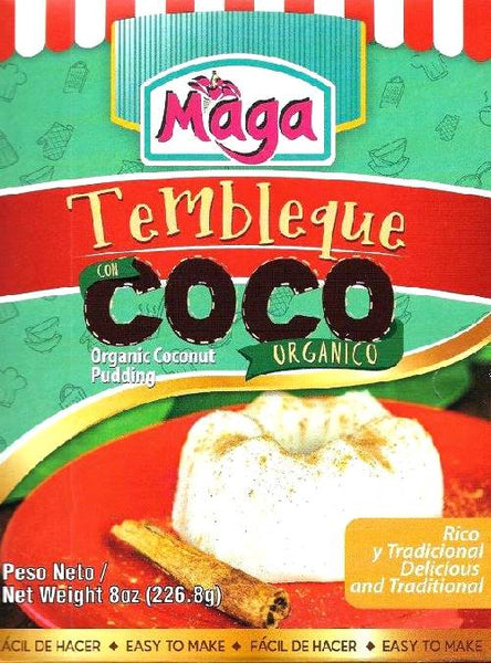 Tembleque with Coconut