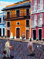 "Calle Viejo San Juan" by Macario