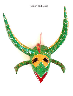 Small Vejigante Mask with 5 Horns