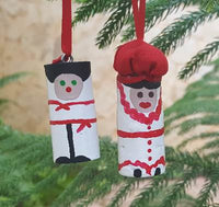 Bomba Couple Christmas Tree Ornaments
