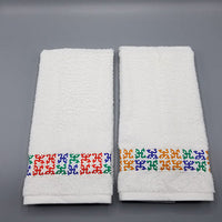 Colorful Coqui Hand Towels (Sold Individually)