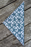 Grey and Teal Taino Coqui Place Mat (Sold Individually)